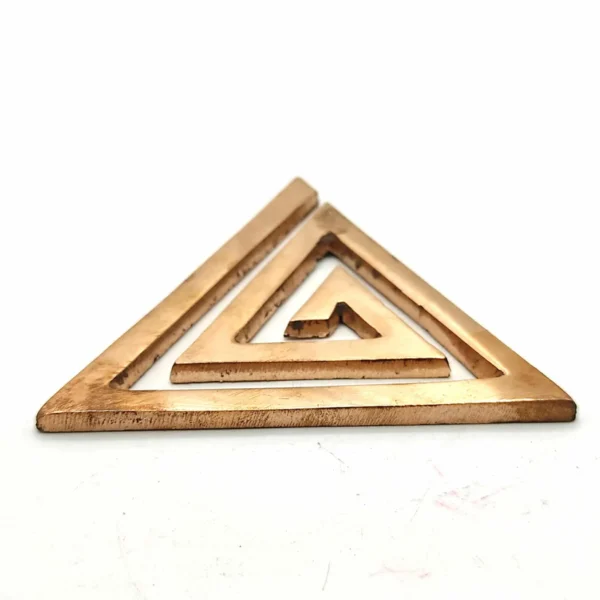Copper Helix Vastu Energy Helix for South East Vastu Dosh | Vastu Remedies for South East Correction - 4 Inch - Image 2